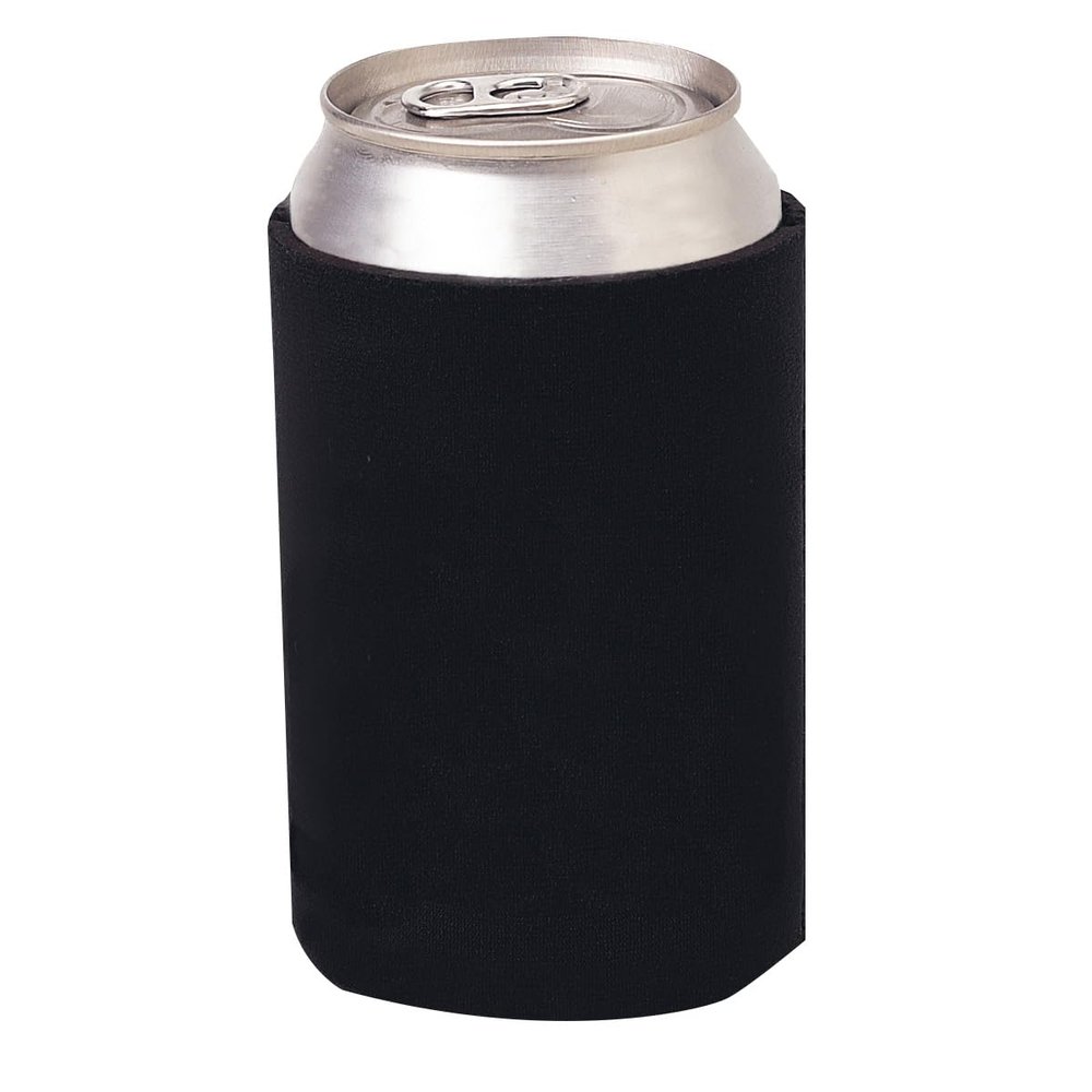 AllDayShirts.com Premium Can Cooler (34 Beverage Holder), Black, 50 Pack, 34CanBevHolder