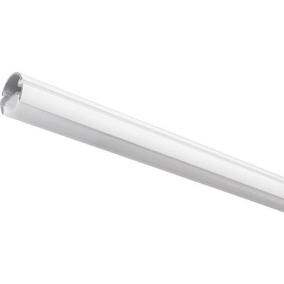54" Lighted Closet Rod - Tunable-white, Aluminum Profile, Frosted Lens, White