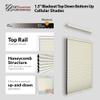 DEZ FURNISHINGS Cordless 1.5" Blackout Top Down Bottom Up Cellular Shade, Energy Saver, 22.5" W x 54" H, Ivory view 2