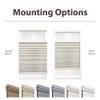 DEZ FURNISHINGS Cordless 1.5" Blackout Top Down Bottom Up Cellular Shade, Energy Saver, 22.5" W x 54" H, Ivory view 3