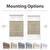 DEZ FURNISHINGS Cordless 1.5" Blackout Top Down Bottom Up Cellular Shade, Energy Saver, 20.5" W x 60" H, Alabaster view 3