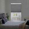 DEZ FURNISHINGS Cordless 1.5" Blackout Top Down Bottom Up Cellular Shade, Energy Saver, 55" W x 36" H, Gray Cloud view 1