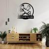 Decor Sign, Custom Beat Box Wall Art Metal Wall Decor, Personalized Beatboxing Name Decoration For Home, HipHop Metal Home Decor view 2