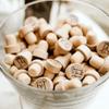 20/50/100/200pcs Personalized Wooden Bottle Stoppers, Custom Wine Cork Stopper Wedding Party Thank You Gift In Bulk For Guests, Customized Bottle Cork Toppers Design Name Gift For Guest (30pcs) view 2