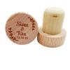 20/50/100/200pcs Personalized Wooden Bottle Stoppers, Custom Wine Cork Stopper Wedding Party Thank You Gift In Bulk For Guests, Customized Bottle Cork Toppers Design Name Gift For Guest (30pcs) view 4