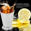 Cocktail Cup, 304 Stainless Steel Silver Finish Cocktail Drinking Cup Moscow Mule Mug Vintage Drinking Glasses for Bars Home Restaurant Party Cocktail Glassware (Totem view 3