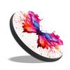 Watercolor Beautiful Butterfly Painting Set of 4 Stove Burner Covers - Premium Round Electric Stove Range Protectors,8 IN & 10 IN view 2