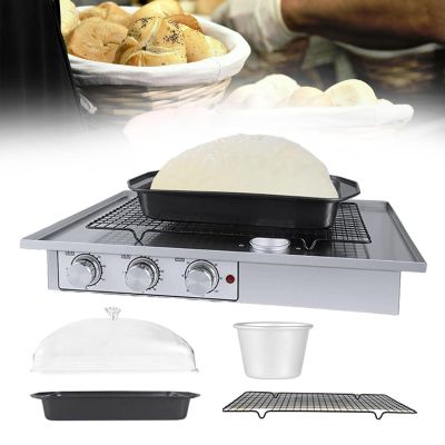 Dough Humidity Control Proofing Box, Bread Fermentation Machine, Transparent PC Cover, Detachable Body, Independent Mechanical Knob, For Making Bread, Yogurt, Steamed Buns