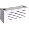 JOMRTS Router Shelf, Wireless WiFi Storage Box,in Bedroom Household Set-top Box, Power Cord Socket Finishing Rack (F 49.5x19x25.5cm) view 1
