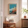 Nazare Portugal Poster, Travel Wall Art, Coastal Decor, European Seaside Destination, Gift for Travelers view 4