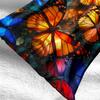 Butterfly Flannel Throw Blanket - 40" x 50" Butterfly Prints Throw Blankets for Boys Girls Kids Soft Decoration for Home Bedroom Living Room view 4