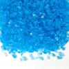 HappyFiller 1.3 LB Crushed Glass Sand Broken Pieces Stones for Crafts Project Resin Arts,Vase Fillers Candle Holder Aquarium Decor,Succulent Terrarium Pebble Rocks,Fire Pit Fireplace,Sea Blue view 1