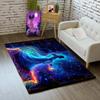Pretty Boho Area Rug for Living Room, Princess Rugs for Girls Bedroom Boho Carpet Sofa Floor Mat Home Decor Indoor Outdoor Welcome Mat, 2x3 Feet view 1