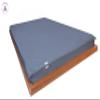 Zip-On Fitted Sheet Set - Includes 1 Fitted Sheet Base and 2 Zip-On Sheets - Designed for Mattresses with Up to 16" Inch Deep Pockets Cal King Size - 600 TC - Medium Blue Color view 3