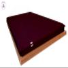 Zip-On Fitted Sheet Set - Includes 1 Fitted Sheet Base and 2 Zip-On Sheets - Designed for Mattresses with Up to 16" Inch Deep Pockets Queen Size - 600 TC - Wine Color view 3