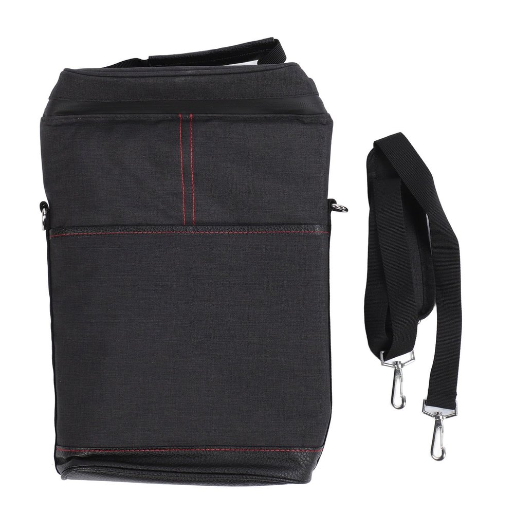 Wine Cooler Bag, 2 Bottle Insulated Wine Carrier Tote Bag, Wine Cooler Bag, Wine Bags for Wine Bottles, Leakproof Wine Bottle Carrier with Handle for Travel, Restaurant, Wine Tasting, Party(black)