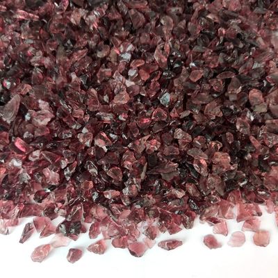 HappyFiller 1.3 LB Crushed Glass Sand Broken Pieces,Vase Fillers Candle Holder Fishbowl Pebbles Stones,Succulent Terrarium Gravels,Resin Art Crafts Project,Purple