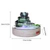 Desktop Fountain Ornaments Lotus Circulating Water Desktop Fountain Living Room Office Decoration Desktop Ornaments Waterfall Fountain view 2