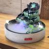 Desktop Fountain Ornaments Lotus Circulating Water Desktop Fountain Living Room Office Decoration Desktop Ornaments Waterfall Fountain view 4