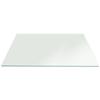 Glass Table Tops 1/8" Thick - 18" x 24" Rectangle Glass Tabletop with Seamed Edge - Replacement Tempered Glass Table top for Dining Table, Coffee Table, Office Table, Side Table view 1