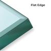 Glass Table Tops 1/8" Thick - 18" x 24" Rectangle Glass Tabletop with Seamed Edge - Replacement Tempered Glass Table top for Dining Table, Coffee Table, Office Table, Side Table view 4
