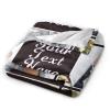 SKHJEGN Custom Blanket Using Pictures Customized Throw Blankets with Your Images and Text for Family, Wedding, Birthday Gifts, 8 Photos Design2, 40"x50" view 3