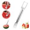 2-in-1 Stainless Steel Fruit Cutter Watermelon Cutter,2026 Watermelon Slicer Watermelon Cutters Melon Cutter Tool, Watermelon Cutting tool Stainless Steel for Kitchen (1pc) view 1