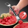2-in-1 Stainless Steel Fruit Cutter Watermelon Cutter,2026 Watermelon Slicer Watermelon Cutters Melon Cutter Tool, Watermelon Cutting tool Stainless Steel for Kitchen (1pc) view 3