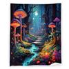 Fairy World Mushroom 60" x 80" Colorful Mushrooms Kawaii Botanical Wild Super Soft Bedding Fleece Throw Blanket Luxury Bed Blanket Sofa Living Room Bedroom Warm Lightweight for Men and Women view 1