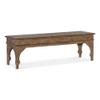 Hooker Furniture Americana Wood Bed Bench in Brown view 1