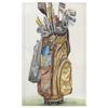 Snatocys Golf Theme Kitchen Towels, 1 Pack Dish Cloths for Washing Dishes, Quick Dry Dishcloth, Dish Towels for Drying Dishes Kitchen Decor, Sports Theme view 1