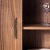 EFARMA Wood Pull Handles,Wooden Drawer Handle,2 pcs Pulls Knobs Drawer Cabinet Handle T Bar Handles Door Handles for Cupboard Walnut (Hole Distance:224mm) (Size : Ho (Size : Hole Distance:128mm) view 4