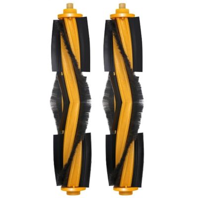Lipski Main Roller Brush,Compatible for Ecovacs OZMO 920 950 N7 N8+ T5 T8 T9/Compatible for Yeedi 2 Hybrid Robot Vacuum Cleaner Replacement Spare Kit Parts (Color : 2pcs)
