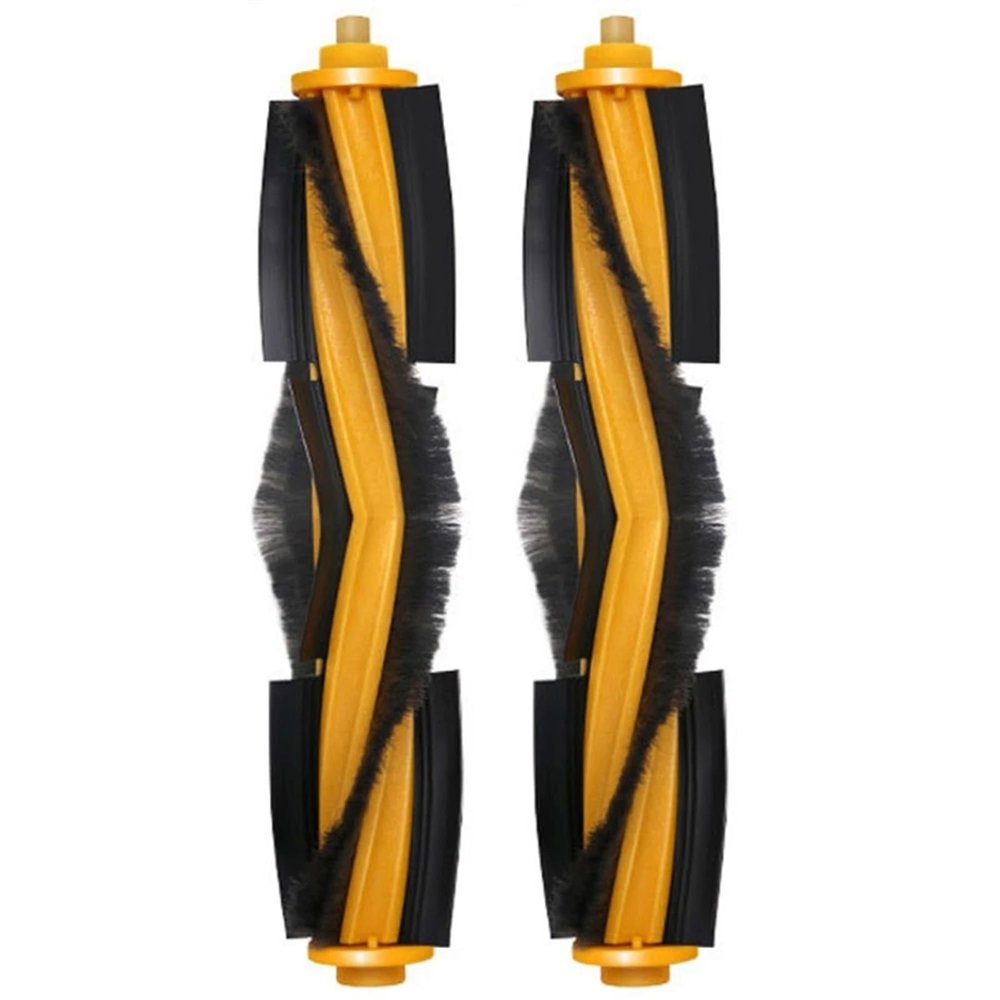 Lipski Main Roller Brush,Compatible for Ecovacs OZMO 920 950 N7 N8+ T5 T8 T9/Compatible for Yeedi 2 Hybrid Robot Vacuum Cleaner Replacement Spare Kit Parts (Color : 2pcs)
