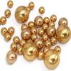 150 Floating Gold Pearls- Large Sizes- Fills 2 Gallons of The Floating Transparent Water Gels for Your Vases- with Pre-Measured Prep Bags- 6 White Fully Submersible Fairy Lights view 2