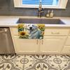 Caroline's Treasures Great Pyrenees in Sunflowers Kitchen Towel Dish Cloths Guest Hand Towel Decorative Bathroom Towel for Face,Tea, Dishcloth, Kitchen and Bath view 2