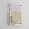 SSRURYWZ Towel Warmer,Electric Towel Warmer, Towel Warmer Rack Wall-Mounted Stainless Steel 10 Heated Bars for Bathroom Home Improvement,Bath Towel Dryer, Square view 1