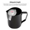 Milk Thermometer for Steaming Milk - Pot Thermometer for Yogurt, Coffee Cheese Making Supplies with Clip Espresso, Bar Coffee Thermometer for Frothing Milk 195mm Probe view 4