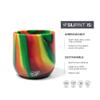 Silipint: Stemless Wine Glasses 12oz: 2 Pack - Hibiscus - Silicone Unbreakable Cups, Hot & Cold Drinks, Dishwasher-Microwave-Freezer-Oven Safe view 2