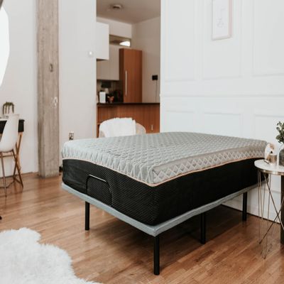 GOWE Copper Infused Hybrid 10 in Medium Memory Foam Twin Mattress