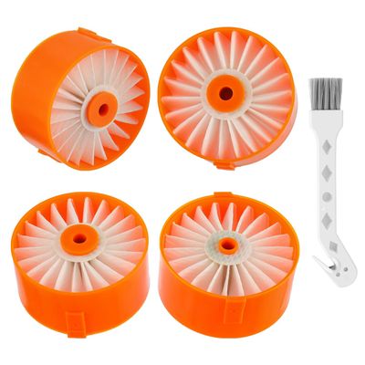 HUAREW 4 Pack Filter Replacement for Black Decker BSVF1 BSV2020 BSV2020G and BSV2020P Powerseries Extreme Cordless Stick Vacuum Cleaner