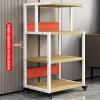 Removable AV Media Stand CD Player Stand Component Cabinet, Gaming TV Stand and Stereo Rack Audio Tower with Height Adjustable Wooden Shelf, Corner Entertainment Center for Home/Office/Audio Video (C view 3
