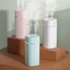 Humidifiers for Bedroom 600ml Humidifier Aromatherapy Essential Oil Diffuser Night Light Purified Air Humidifier Ultrasonic USB Air Cool Machine Humidifier for Home (Color : White) view 2