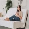 Sleep 12 Gel Memory Foam Mattress Twin XL in White/Dark Gray view 3