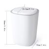 CHICKEN Garbage Cabinet Household Trash Can with Cap Toilet Waste Paper Basket Sorter Living Room Office Large Capacity Kitchen Trash Can (Color : C) view 2