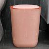 CHICKEN Garbage Cabinet Household Trash Can with Cap Toilet Waste Paper Basket Sorter Living Room Office Large Capacity Kitchen Trash Can (Color : C) view 3