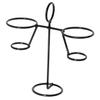 Pineeseatile Ice Cream Cone Display Stand - Metal Waffle Cone Holder - Double-Ended Design - Perfect for Home or Store - Serving Ice Cream view 1