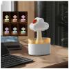 AKYLDI Rain Cloud Humidifier, 7 Colors LED Light Rain Cloud Diffuser 500ml Automatic Shutdown Rain Drop Humidifier for Desk Bedside Sleeping,White view 1