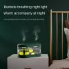 HASMI Humidifiers for Bedroom 2L Ultrasonic Air Humidifier Colorful Night Light Large Volume Aromatherapy Air Humidifier Wireless Household Use Humidifier for Home (Color : White usb), yuqing2022 view 4