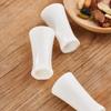 ANAIUCY 8 Pieces Sake Set, High-Grade White Jade Ceramics Sake Cup Set, Elegant Design Best Gift for Family and Friends, with 6 Sake Cups, 1 Sake Pot and 1 Tray Cups view 2